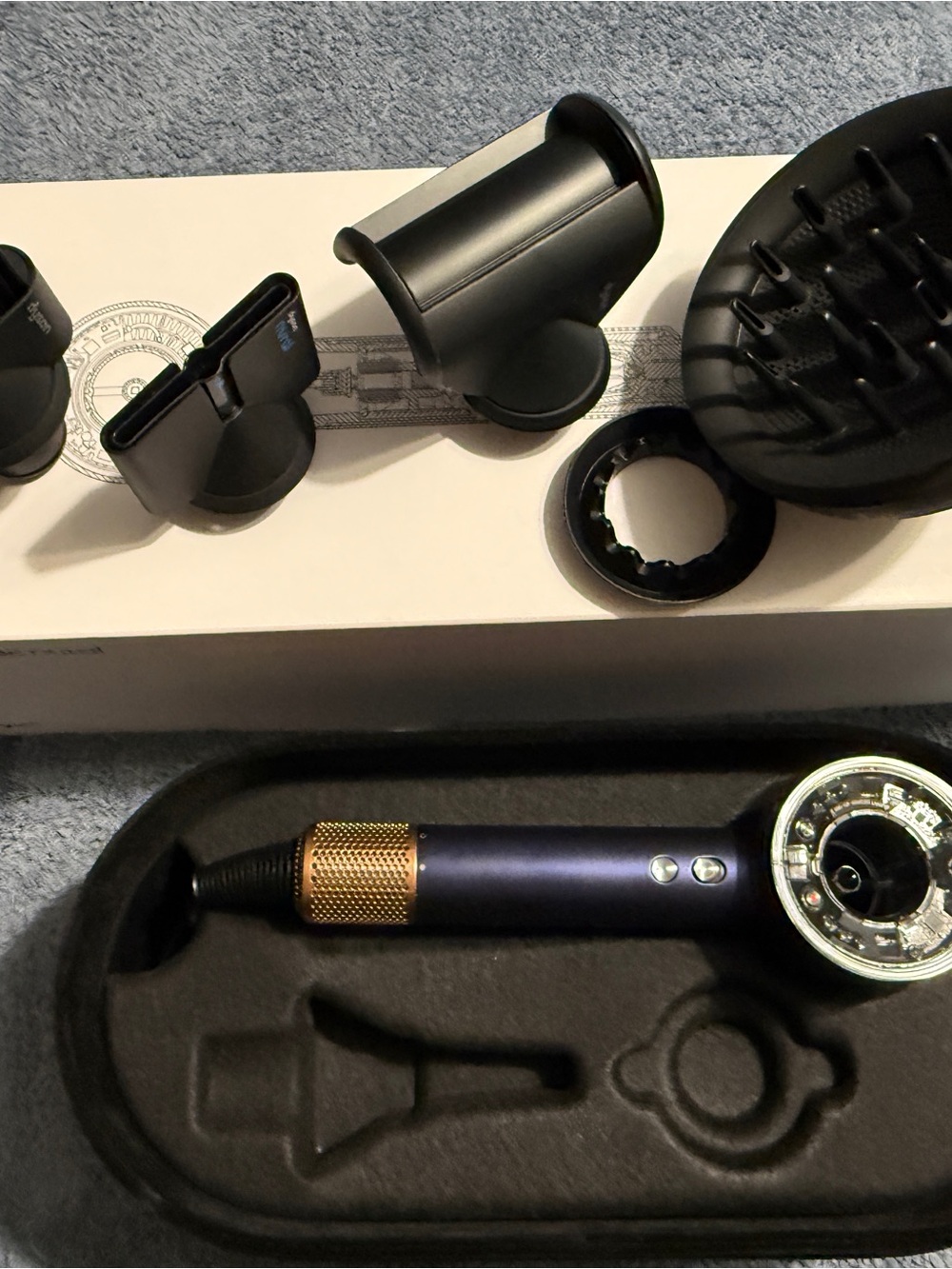 Dyson Supersonic Nural Hair Dryer Prussian Blue/Rich Copper - Picture 4 of 4